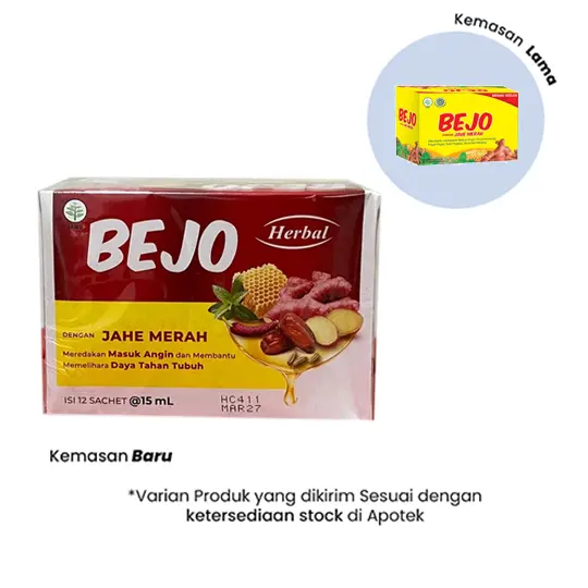 Bejo Jahe Merah 12 Sachet