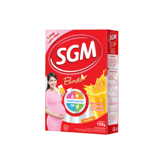 SGM BUNDA HAMIL & MENYUSUI JERUK 150 G SGM BUNDA HAMIL & MENYUSUI JERUK 150 G