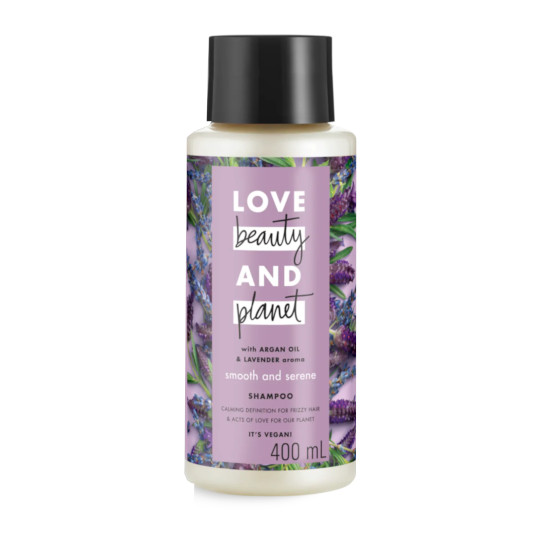 LOVE BEAUTY PLANET SMOOTH AND SERENE SHAMPOO 400 ML LOVE BEAUTY PLANET SMOOTH AND SERENE SHAMPOO 400 ML