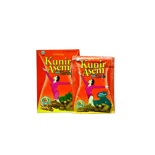 KUNIR ASEM PLUS SIRIH 25 G 5 SACHET KUNIR ASEM PLUS SIRIH 25 G 5 SACHET