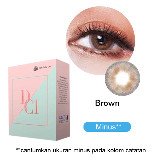 DC1 Softlens Jennie Brown Minus DC1 Softlens Jennie Brown Minus