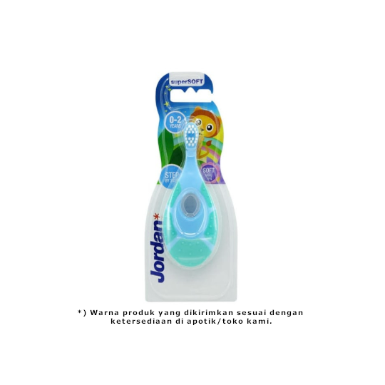 Jordan Baby Step 1 Toothbrush 0-2 Years Jordan Baby Step 1 Toothbrush 0-2 Years