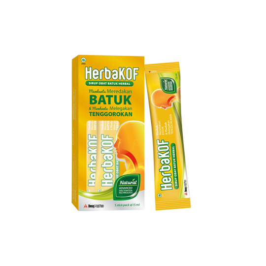 HERBAKOF STICK PACK 15 ML HERBAKOF STICK PACK 15 ML