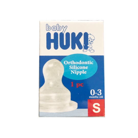 Baby Huki Dot Orthodontic Silicone Nipple S 1 Piece Baby Huki Dot Orthodontic Silicone Nipple S 1 Piece