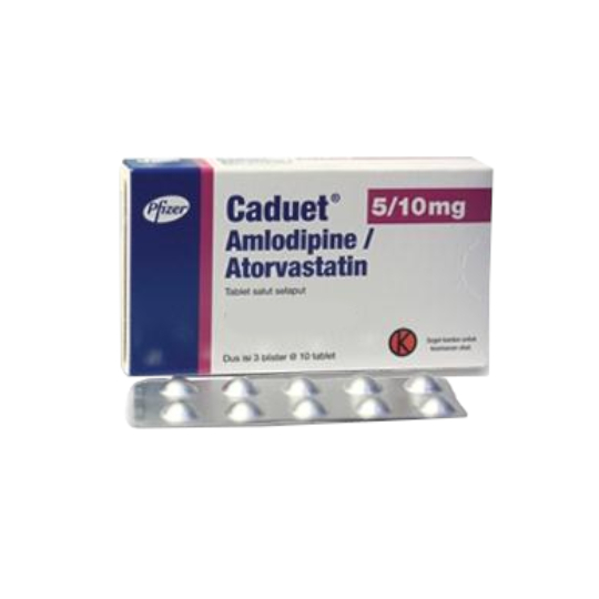 Caduet 5 mg/10 mg 10 Tablet Caduet 5 mg/10 mg 10 Tablet