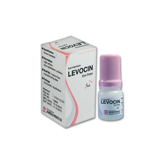 Levocin 5 mg/ml Eye Drops 5 ml Kegunaan, Efek Samping, Dosis dan