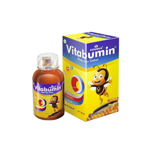 Vitabumin Madu Ikan Gabus Sirup 130 ml Vitabumin Madu Ikan Gabus Sirup 130 ml