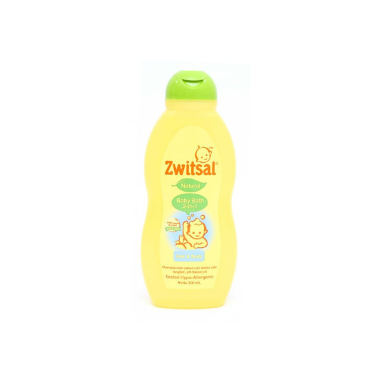 Zwitsal Baby Bath Natural 2 in 1 Hair & Body 100 ml Zwitsal Baby Bath Natural 2 in 1 Hair & Body 100 ml