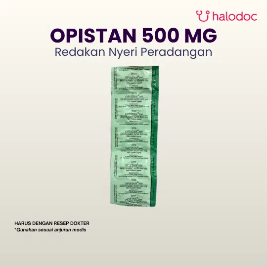 Opistan 500 mg 10 Kaplet