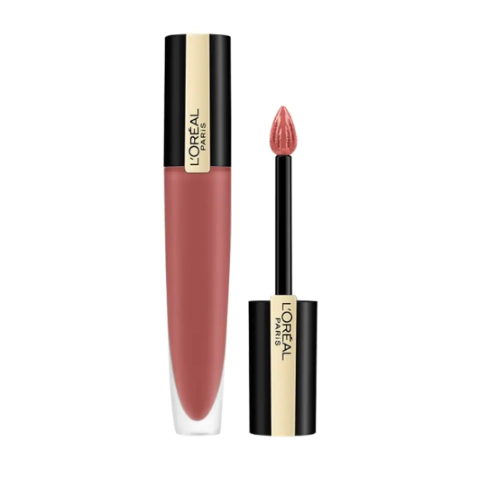 Loreal Lipstick Rouge Signature 124 I Embrace Loreal Lipstick Rouge Signature 124 I Embrace