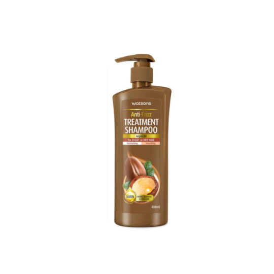 WATSONS TREATMENT HAIR CARE ANTI FRIZZ SHAMPOO 400 ML WATSONS TREATMENT HAIR CARE ANTI FRIZZ SHAMPOO 400 ML