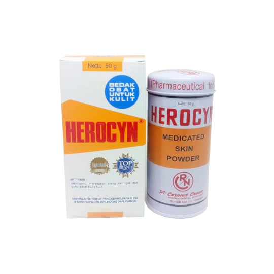 Herocyn Bedak Kulit 50 g Herocyn Bedak Kulit 50 g