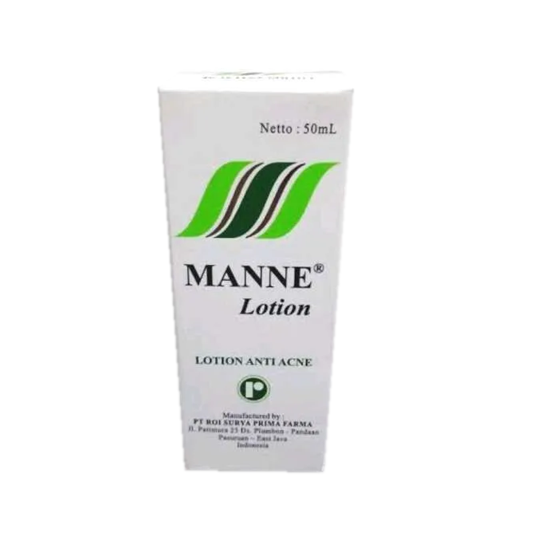 Manne Lotion Anti Acne 50 ml Kegunaan, Efek Samping, Dosis dan Aturan