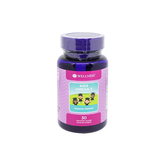 WELLNESS KIDS OMEGA-3 30 KAPSUL WELLNESS KIDS OMEGA-3 30 KAPSUL