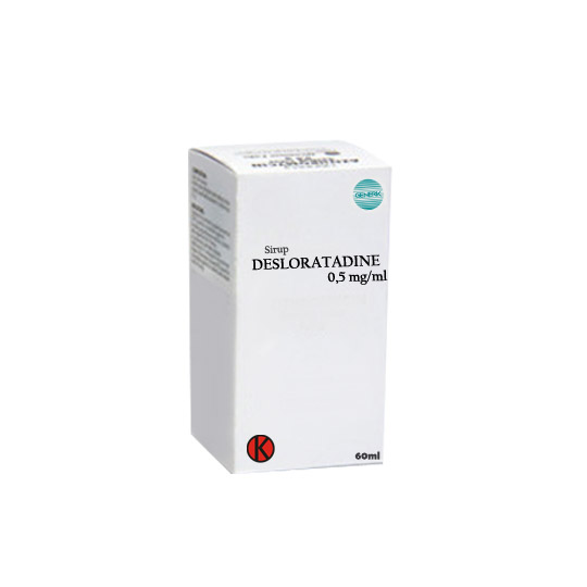 DESLORATADINE 0.5 MG/ML SIRUP 60 ML DESLORATADINE 0.5 MG/ML SIRUP 60 ML
