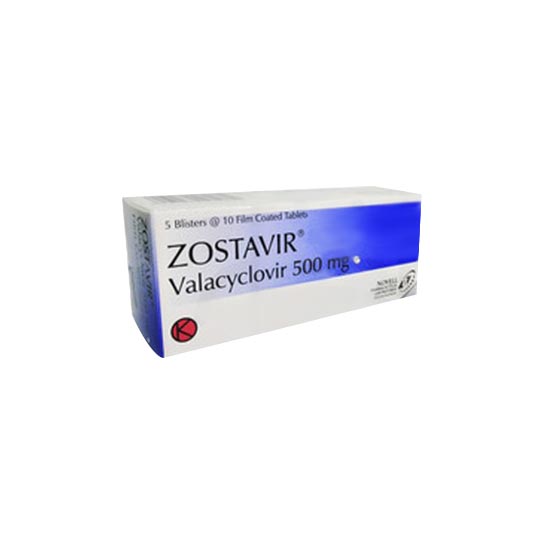 ZOSTAVIR TABLET 500 MG ZOSTAVIR TABLET 500 MG