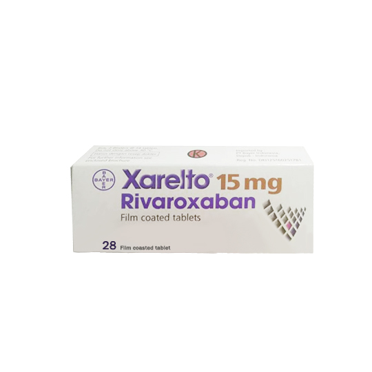 Xarelto 15 mg 14 Tablet Kegunaan, Efek Samping, Dosis dan Aturan