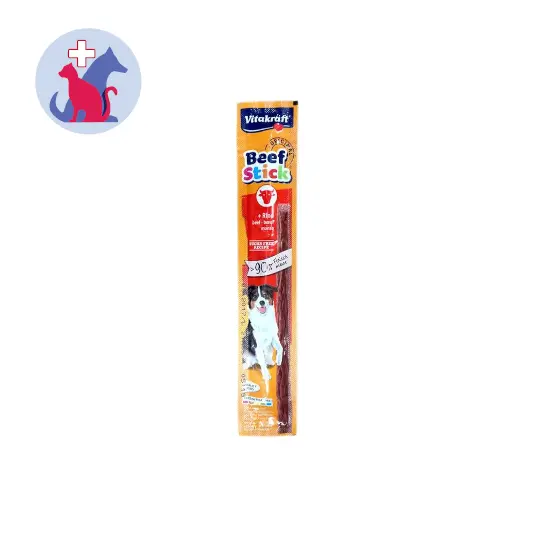 Vitakraft Dog Stick Selvaggina - Snack Per Cani Con 90% Carne, Senza Zucchero, 12g