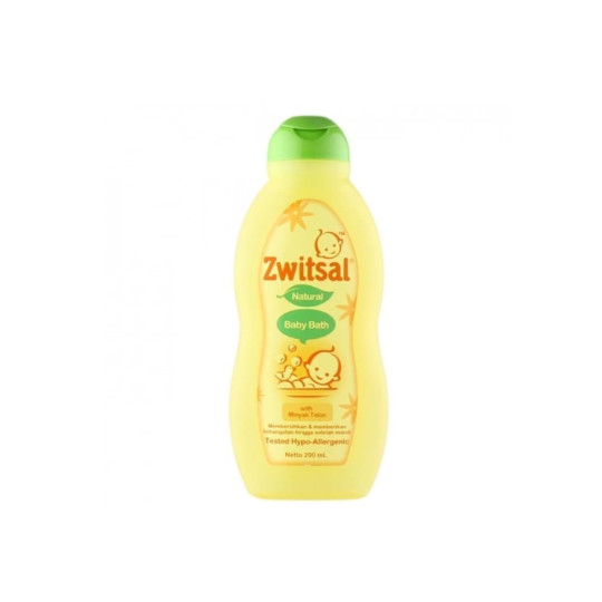 Zwitsal Baby Bath Natural with Minyak Telon 200 ml Zwitsal Baby Bath Natural with Minyak Telon 200 ml