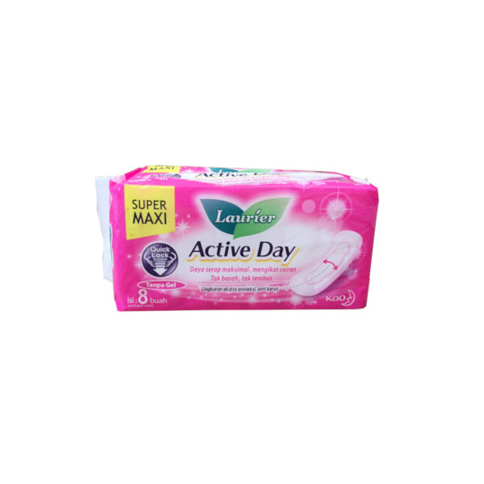 Laurier Active Day Super Maxi Non Wing 8 Pads Laurier Active Day Super Maxi Non Wing 8 Pads
