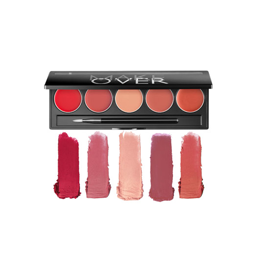 Make Over Lip Color Palette Retro Red 7 g Make Over Lip Color Palette Retro Red 7 g
