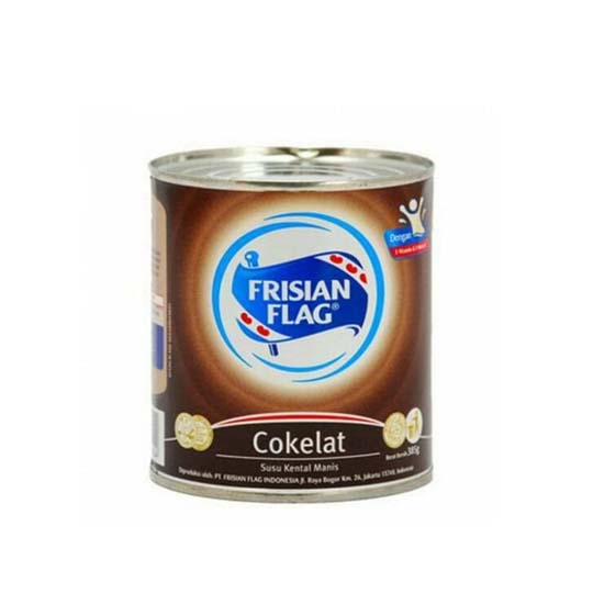 Frisian Flag Kental Manis Coklat 370 g Frisian Flag Kental Manis Coklat 370 g