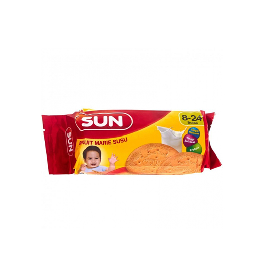 Sun Biskuit Marie Susu 150 g Sun Biskuit Marie Susu 150 g