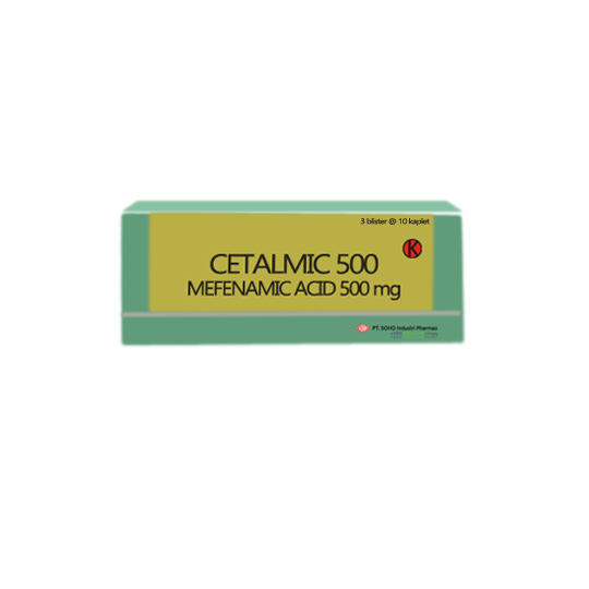 CETALMIC KAPLET 500 MG CETALMIC KAPLET 500 MG