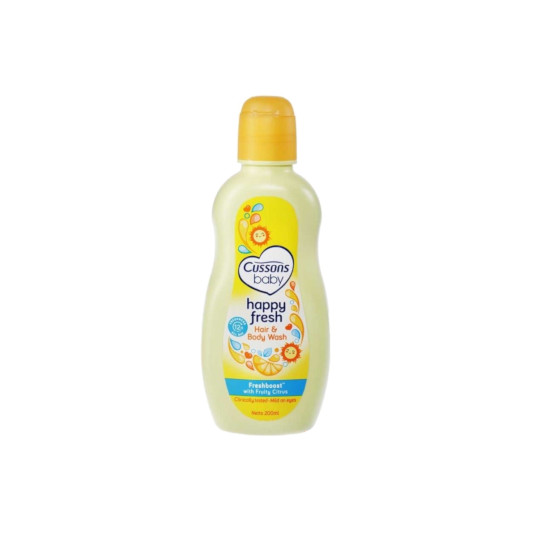kegunaan hair and body wash cusson baby
