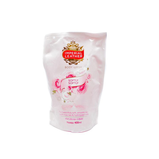 Cussons Imperial Leather Body Wash Softly Refill 400 ml Kegunaan
