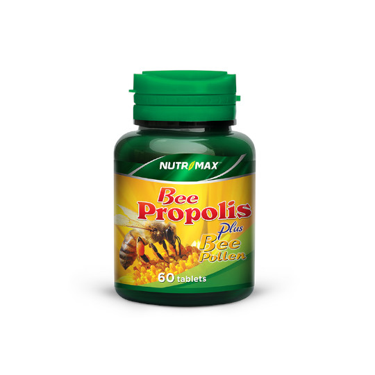 NUTRIMAX BEE PROPOLIS PLUS BEE POLLEN 60 TABLET NUTRIMAX BEE PROPOLIS PLUS BEE POLLEN 60 TABLET