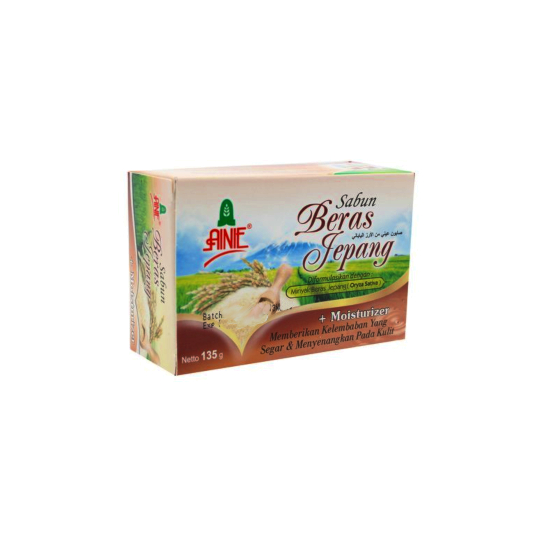 Ainie Sabun Beras Jepang 135 g Ainie Sabun Beras Jepang 135 g