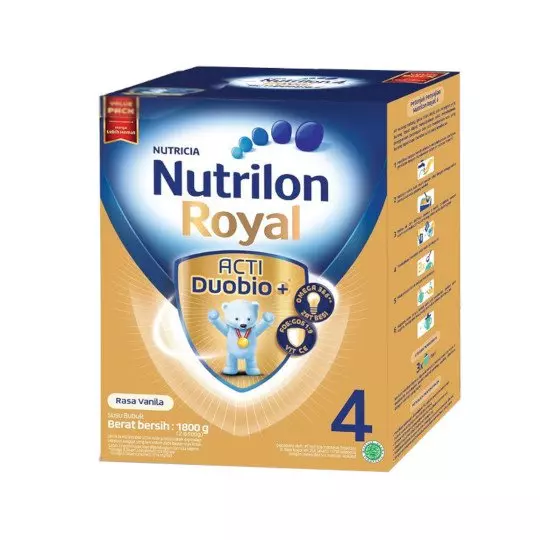 NUTRILON ROYAL 4 VANILA SUSU PERTUMBUHAN BUBUK 1800 G NUTRILON ROYAL 4 VANILA SUSU PERTUMBUHAN BUBUK 1800 G