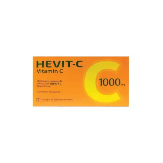 HEVIT-C VITAMIN C 1000 MG 10 TABLET HEVIT-C VITAMIN C 1000 MG 10 TABLET
