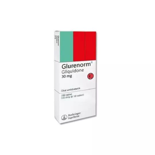 GLURENORM 30 MG 30 TABLET - OBAT RUTIN GLURENORM 30 MG 30 TABLET - OBAT RUTIN
