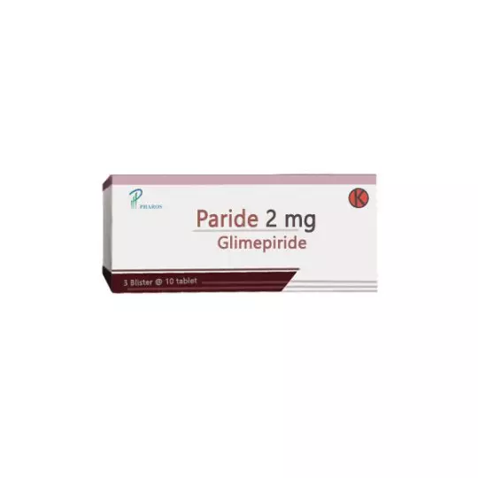 PARIDE 2 MG 10 TABLET PARIDE 2 MG 10 TABLET