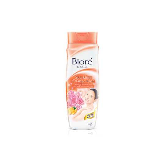 Biore Body Foam Sparkling Orange Rose 100 ml Biore Body Foam Sparkling Orange Rose 100 ml