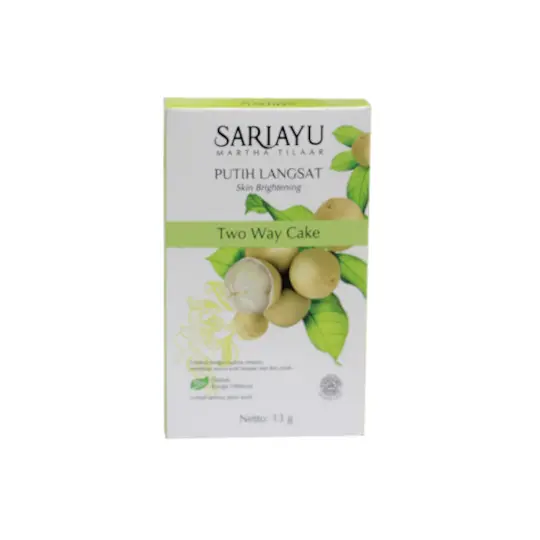 Sariayu Putih Langsat Two Way Cake 12 G
