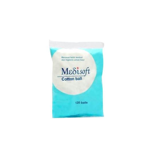 Medisoft Cotton Ball 120 Pieces (75 g) Medisoft Cotton Ball 120 Pieces (75 g)