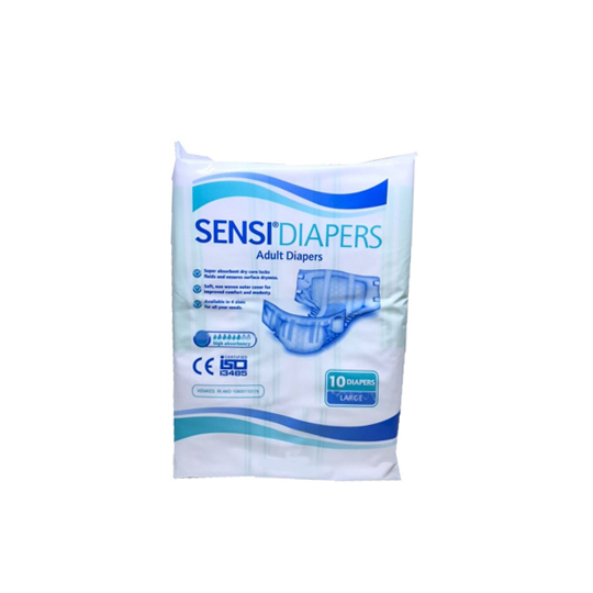 SENSI ADULT DIAPERS L 10 PIECES SENSI ADULT DIAPERS L 10 PIECES