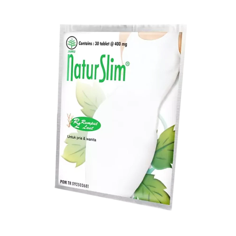 Natur Slim Tablet 400 mg 1 Sachet Natur Slim Tablet 400 mg 1 Sachet