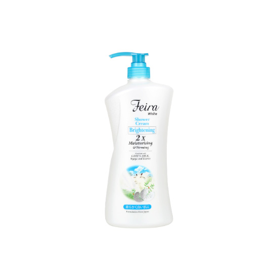 Feira Shower Cream White Goats Milk Pegaga & Licorice 1000 ml Feira Shower Cream White Goats Milk Pegaga & Licorice 1000 ml