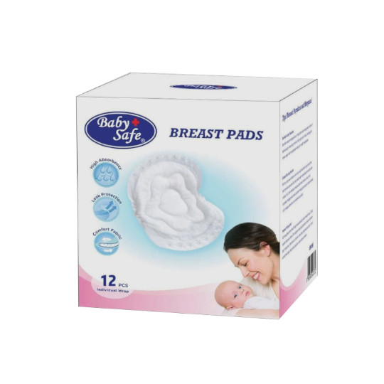 Baby Safe Breast Pad 12 Pieces Baby Safe Breast Pad 12 Pieces