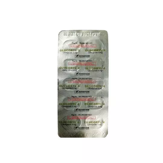 GLUCORYL 4 MG 10 TABLET GLUCORYL 4 MG 10 TABLET