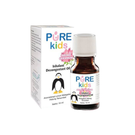 PUREKIDS INHALANT DECONGESTANT OIL GERANIUM 10 ML PUREKIDS INHALANT DECONGESTANT OIL GERANIUM 10 ML