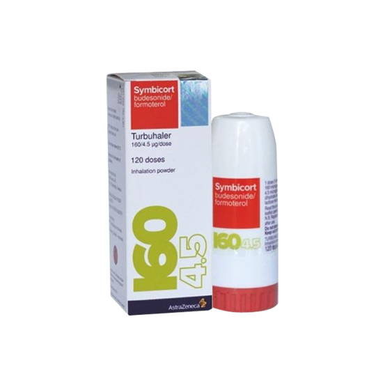 SYMBICORT 160 MCG/4.5 MCG TURBUHALER 120 DOSIS - OBAT RUTIN SYMBICORT 160 MCG/4.5 MCG TURBUHALER 120 DOSIS - OBAT RUTIN