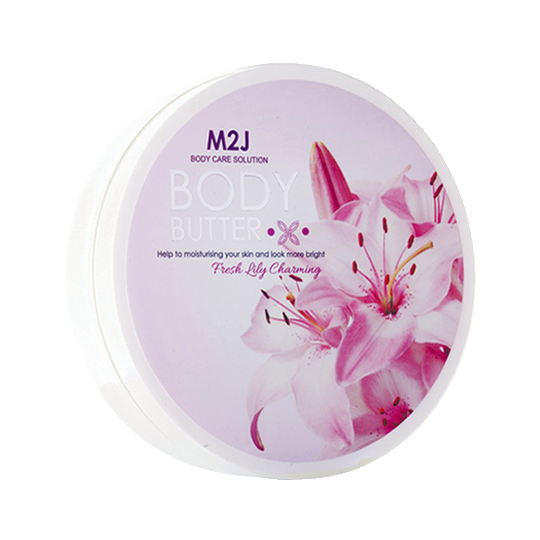 M2J Body Butter Fresh Lily Charming 250 g M2J Body Butter Fresh Lily Charming 250 g
