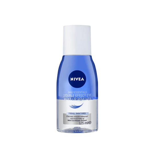 Nivea Double Effect Eye MakeUp Remover 125ml Kegunaan, Efek Samping