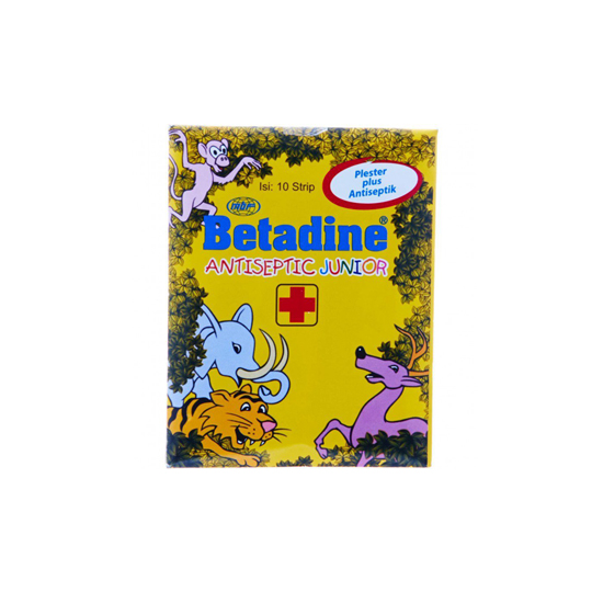 BETADINE PLESTER JUNIOR 10 STRIP BETADINE PLESTER JUNIOR 10 STRIP