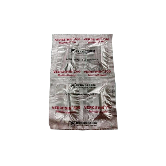 VERCITHIN 300 MG 4 TABLET VERCITHIN 300 MG 4 TABLET